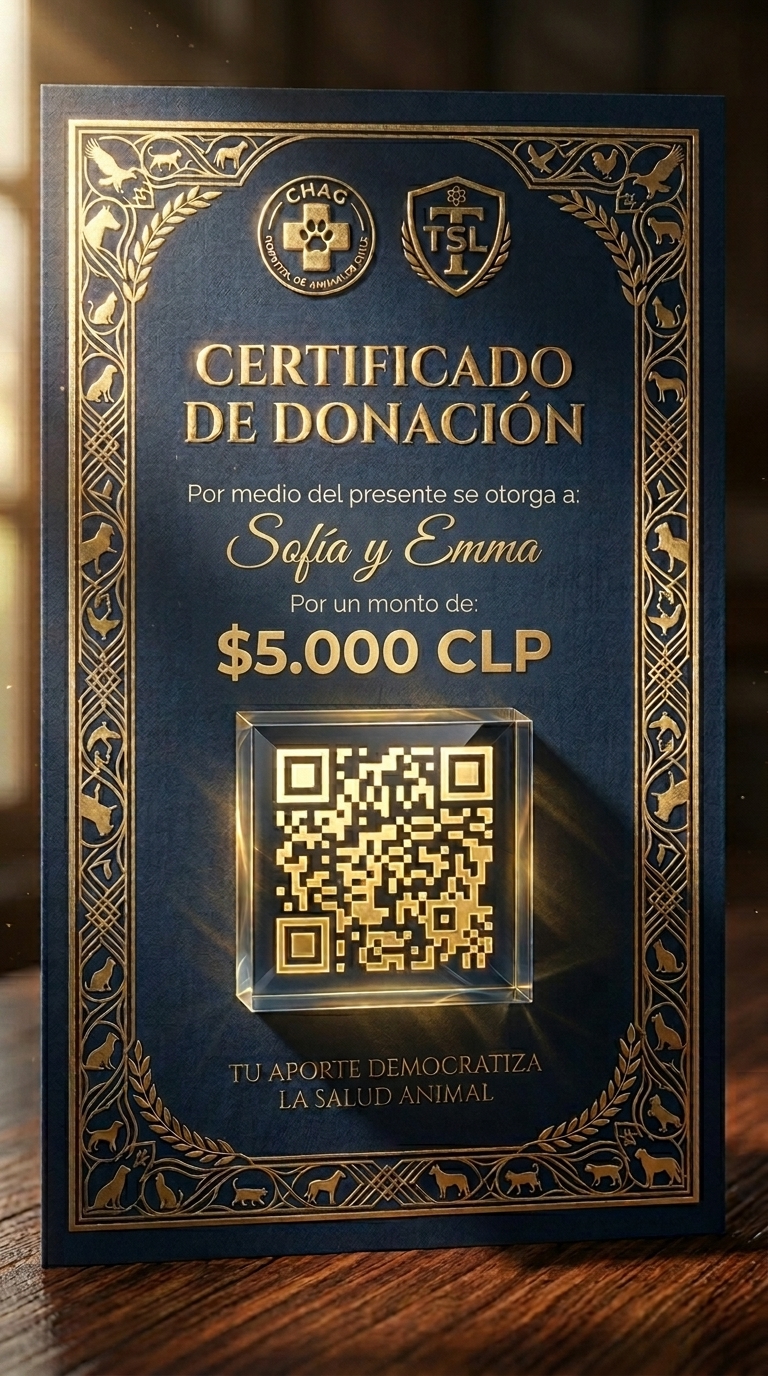 Certificado de Donacion CHAG
